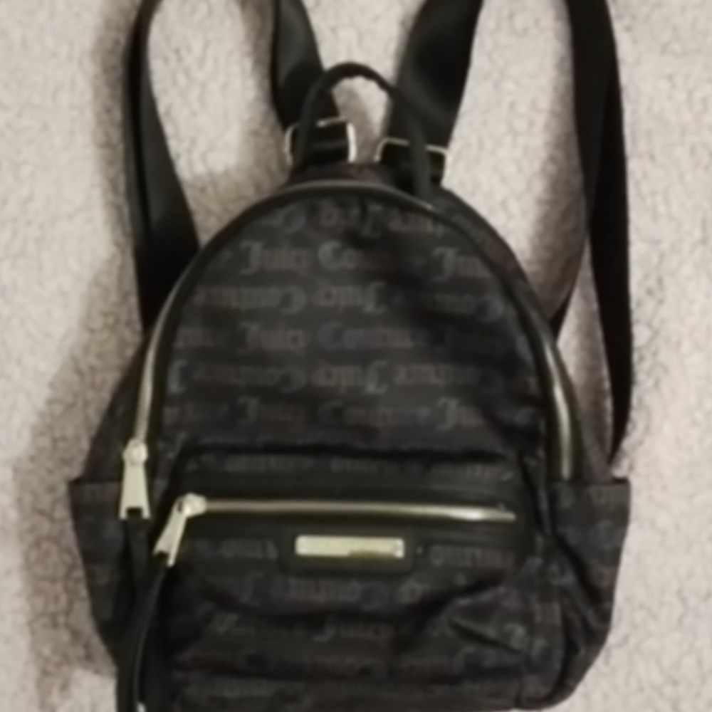 Juicy Couture Black Mini Backpack